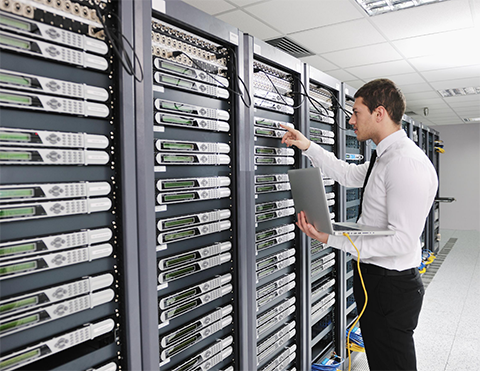 Server Room Stock Image copy