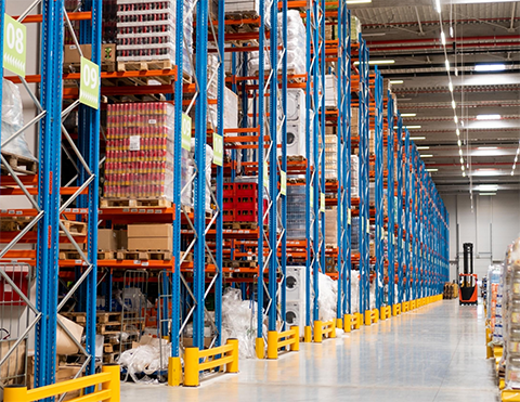 Warehouse Stock Image