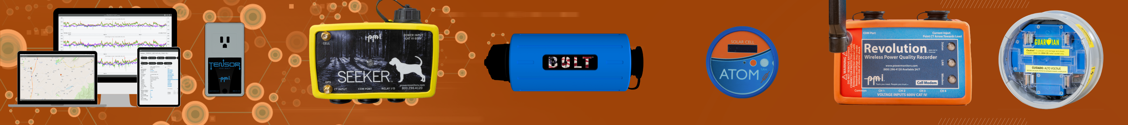 PMI power-quality recorders